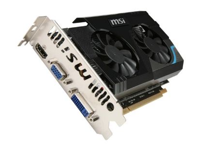 Picture of MSI R6670 MD1GD5 Radeon HD 6670 1GB 128-bit GDDR5 PCI Express 2.1 x16 HDCP Ready Video Card