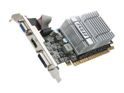 Picture of MSI N8400GS MD512H GeForce 8400 GS 512MB 64-bit DDR3 PCI Express 2.0 x16 HDCP Ready Video Card