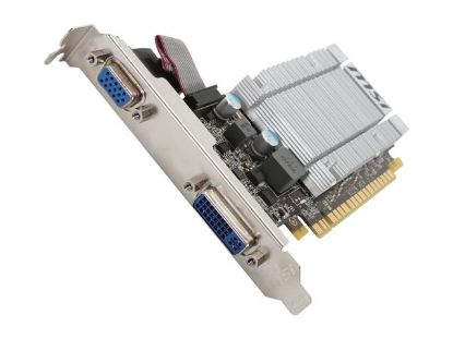 Picture of MSI N8400GS D512H LP GeForce 8400 GS 512MB 64-bit DDR2 PCI Express 2.0 x16 HDCP Ready Low Profile Video Card