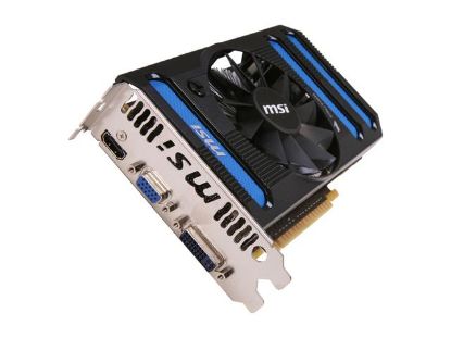 Picture of MSI N550GTX TI MD1GD5 GeForce GTX 550 Ti (Fermi) 1GB 192-bit GDDR5 PCI Express 2.0 x16 HDCP Ready SLI Support Video Card