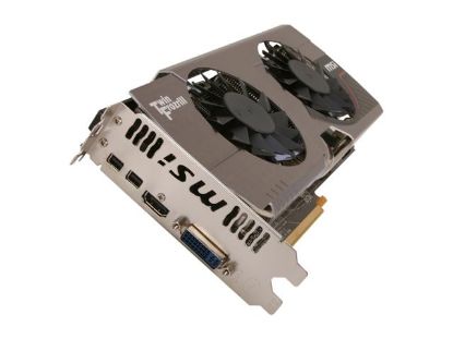 Picture of MSI R7870 TWIN FROZR 2GD5 OC Radeon HD 7870 GHz Edition 2GB GDDR5 PCI Express 3.0 x16 Video Card