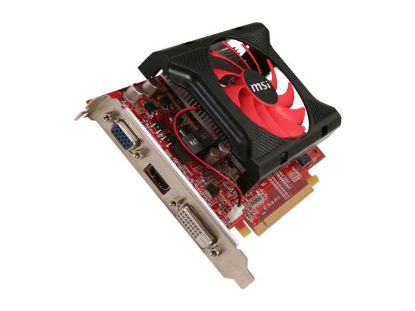 Picture of MSI R6670 MD2GD3 Radeon HD 6670 2GB 128-bit DDR3 PCI Express 2.1 x16 HDCP Ready Video Card