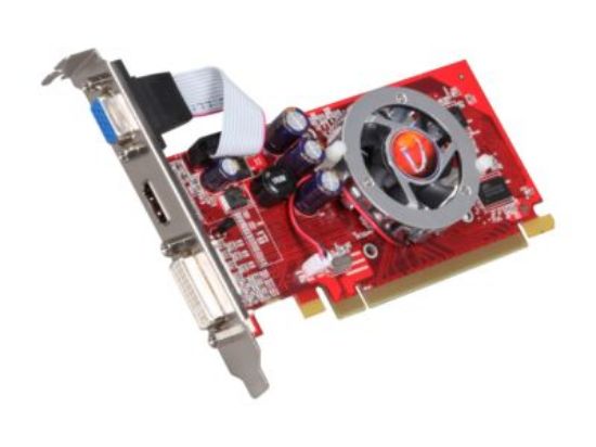 Picture of VISIONTEK 900270 Radeon HD 4350 512MB 64-bit DDR2 PCI Express 2.0 x16 Low Profile Ready Video Card