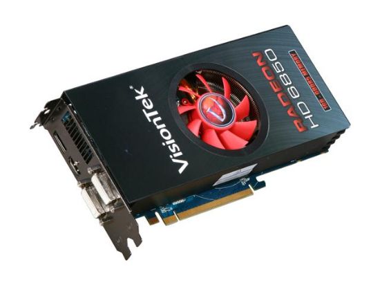 Picture of VISIONTEK 900339 Radeon HD 6850 1GB 256-bit GDDR5 PCI Express 2.1 x16 HDCP Ready CrossFireX Support Video Card with Eyefinity