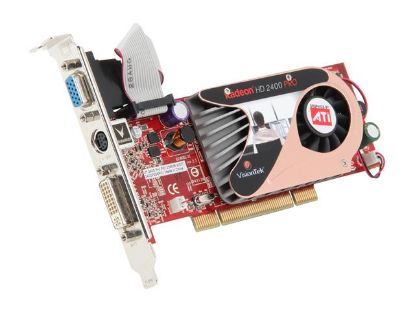 Picture of VISIONTEK 2400P256PCI Radeon HD 2400PRO 256MB DDR2 PCI Video Card