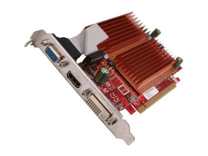 Picture of VISIONTEK 3450PCIE512 Radeon HD 3450 512MB DDR2 PCI Express x16 Video Card