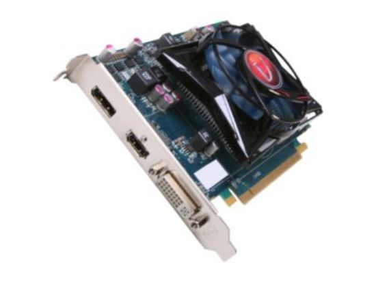 Picture of VISIONTEK 900503 Radeon HD 7750 1GB 128-bit GDDR5 PCI Express 3.0 x16 HDCP Ready CrossFireX Support Video Card