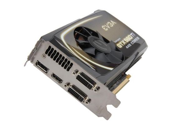 Picture of EVGA 012-P3-2066-RX GeForce GTX 560 Ti (Fermi) 448 Cores FTW 1280MB 320-bit GDDR5 PCI Express 2.0 x16 HDCP Ready SLI Support Video Card