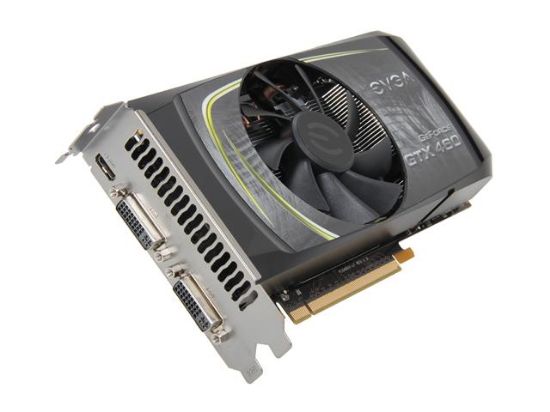 Picture of EVGA 01G-P3-1363 A2 GeForce GTX 460 (Fermi) 1GB 192-bit GDDR5 PCI Express 2.0 x16 HDCP SuperClocked Ready SLI Support Video Card