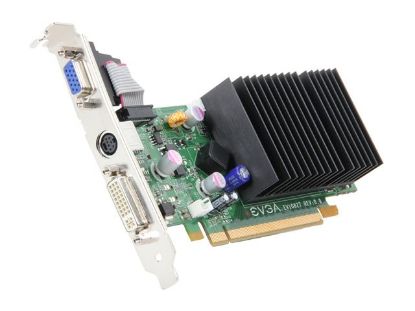 Picture of EVGA 512-P3-N721-S3 GeForce 8400 GS 512MB DDR2 PCI Express 2.0 x16 HDCP Ready Video Card