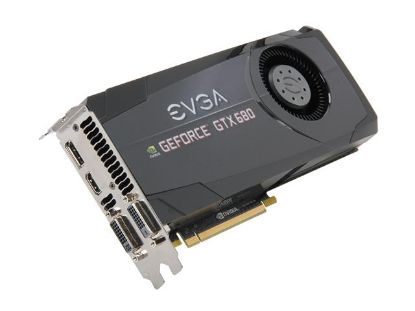 Picture of EVGA 02G P4 2680 A1 GeForce GTX 680 2GB 256-bit GDDR5 PCI Express 3.0 x16 HDCP Ready SLI Support Video Card