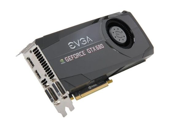 Picture of EVGA 02G P4 2680 A2 GeForce GTX 680 2GB 256-bit GDDR5 PCI Express 3.0 x16 HDCP Ready SLI Support Video Card