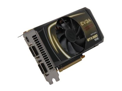 Picture of EVGA 01G P3 1464 A1 GeForce GTX 560 SE (Fermi) 1GB 192-bit GDDR5 PCI Express 2.0 x16 HDCP Ready SLI Support Video Card