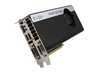 Picture of EVGA 02G P4 2683 A1 GeForce GTX 680 Superclocked, Signature 2GB 256-bit GDDR5 PCI Express 3.0 x16 HDCP Ready SLI Support Video Card