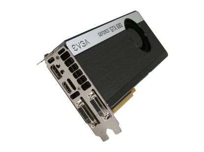 Picture of EVGA 02GP42685A2 GeForce GTX 680 Superclocked with Back Plate, Signature 2GB 256-bit GDDR5 PCI Express 3.0 x16 HDCP Ready SLI Support Video C