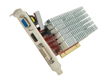 Picture of POWERCOLOR AP4350 512MD2 H Radeon HD 4350 512MB 64-bit DDR2 PCI HDCP Ready Video Card