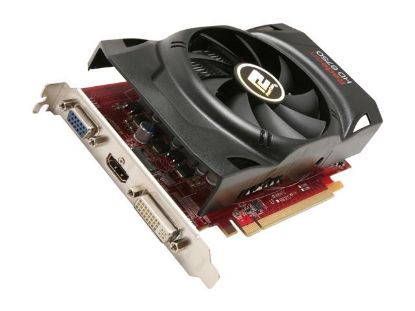 Picture of POWERCOLOR AX6750 1GBD5 H Radeon HD 6750 1GB 128-bit GDDR5 PCI Express 2.1 x16 HDCP Ready Video Card