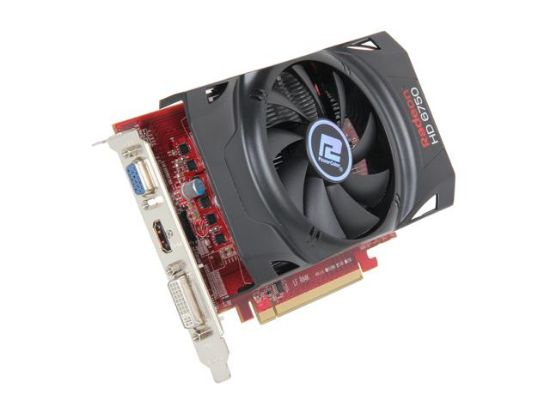 Picture of POWERCOLOR AX6750 1GBK3 H Radeon HD 6750 1GB 128-bit DDR3 PCI Express 2.1 x16 HDCP Ready Video Card