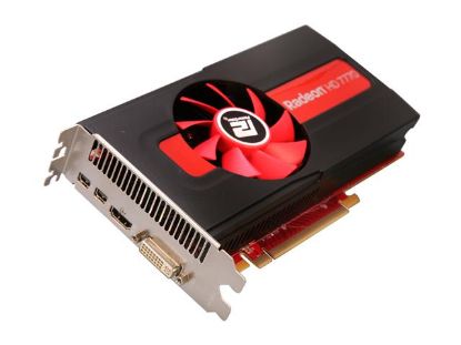 Picture of POWERCOLOR AX77701GBD52DH Radeon HD 7770 GHz Edition 1GB 128-bit GDDR5 PCI Express 3.0 x16 HDCP Ready CrossFireX Support Video Card