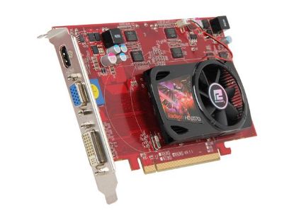 Picture of POWERCOLOR AX6570 2GBK3 H Radeon HD 6570 2GB 128-bit DDR3 PCI Express 2.1 x16 HDCP Ready Video Card