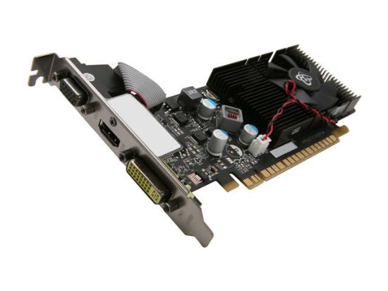 Picture of XFX PV T86S ZHF2 GeForce 8400 GS 1GB 64-bit DDR3 PCI Express 2.0 x16 HDCP Ready Low Profile Ready Video Card