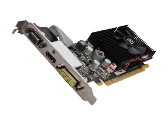 Picture of XFX PV T86M YNF2 GeForce 8400 GS 512MB 64-bit DDR3 PCI Express 2.0 x16 HDCP Ready Video Card