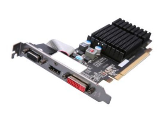 Picture of XFX ON XFX1 STD2 One 512MB 32-bit DDR3 PCI Express 2.1 x16 HDCP Ready Low Profile Ready Video Card