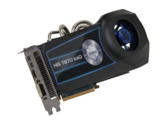 Picture of HIS H787Q2G2M IceQ Radeon HD 7870 GHz Edition 2GB 256-bit GDDR5 PCI Express 3.0 x16 HDCP Ready CrossFireX Support Video Card