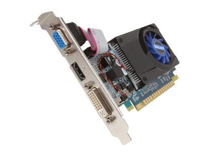 Picture of GALAXY 21GGE8HX3BMX GeForce 210 1GB 64-bit DDR2 PCI Express 2.0 x16 HDCP Ready Video Card
