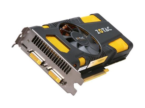 Picture of ZOTAC ZT-50303-10M GeForce GTX 560 Ti (Fermi) 1GB 256-bit GDDR5 PCI Express 2.0 x16 HDCP Ready SLI Support Video Card