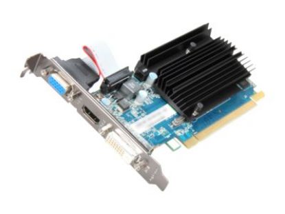 Picture of SAPPHIRE 100322L Radeon HD 6450 1GB 64-bit DDR3 PCI Express 2.1 x16 HDCP Ready Video Card ( 100322L)