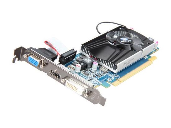 Picture of SAPPHIRE 100323L Radeon HD 6570 1GB DDR3 PCI Express 2.1 x16 HDCP Ready Video Card