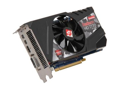 Picture of DIAMOND 7770PE51G Radeon HD 7770 GHz Edition 1GB 128-bit GDDR5 PCI Express 3.0 x16 HDCP Ready CrossFireX Support Video Card