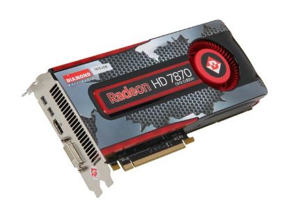 Picture of DIAMOND 7870PE52G Radeon HD 7870 GHz Edition 2GB 256-bit GDDR5 PCI Express 3.0 x16 HDCP Ready CrossFireX Support Video Card