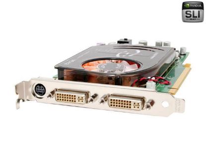 Picture of EVGA 512-P2-N635-AR GeForce 7950GT 512MB 256-bit GDDR3 PCI Express x16 Video Card