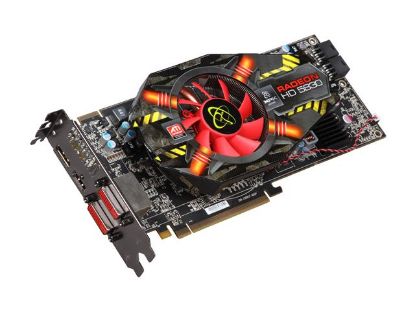 Picture of XFX HD-583X-ZNFC Radeon HD 5830 1GB 256-bit GDDR5 PCI Express 2.1 x16 HDCP Ready CrossFireX Support Video Card