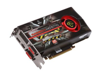 Picture of XFX HD 577A ZNDA Radeon HD 5770  XXX Edition 1GB 128-bit DDR5 PCI Express 2.0 x16 HDCP Ready CrossFireX Support Video Card