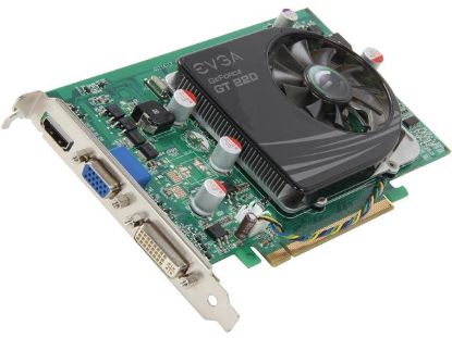 Picture of EVGA 01G P3 1229 AR GeForce GT 220 1GB 128-bit DDR3 PCI Express 2.0 x16 HDCP Ready Video Card