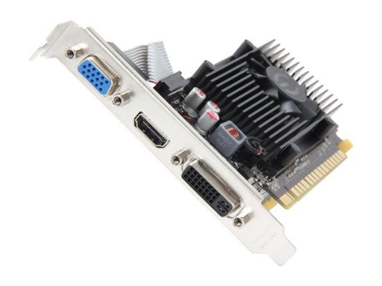 Picture of EVGA 01G-P3-2611-ER GeForce GT 610 1GB 64-bit DDR3 PCI Express 2.0 HDCP Ready Low Profile Ready Video Card