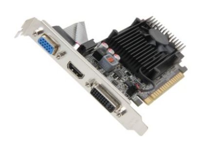 Picture of EVGA 02G P3 2619 AR GeForce GT 610 2GB 64-bit DDR3 PCI Express 2.0 x16 HDCP Ready Video Card