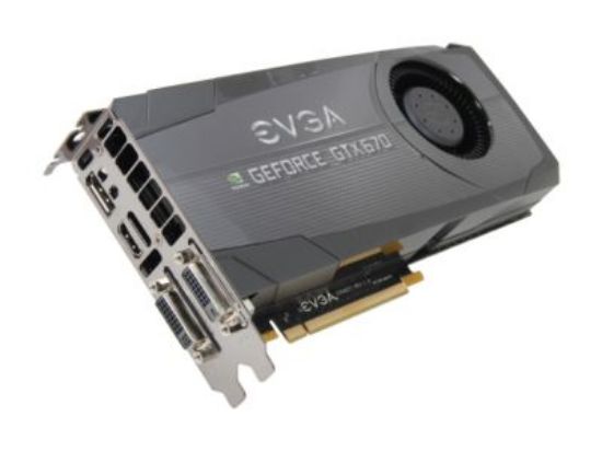 Picture of EVGA 02G-P4-2676 TR GeForce GTX 670 FTW LE 2GB 256-bit GDDR5 PCI Express 3.0 x16 HDCP Ready SLI Support Video Card