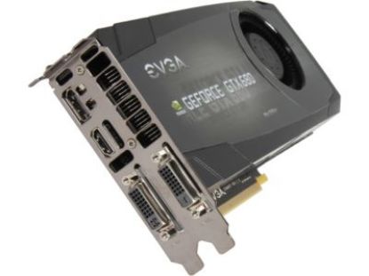 Picture of EVGA 02G P4 3682 AR GeForce GTX 680 MAC 2GB 256-bit GDDR5 PCI Express 2.0 Video Card