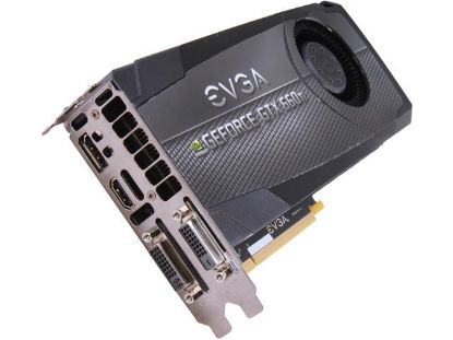 Picture of EVGA 03GP43666ER GeForce GTX 660 Ti FTW LEand 3GB 192-bit GDDR5 PCI Express 3.0 x16 HDCP Ready SLI Support Video Card