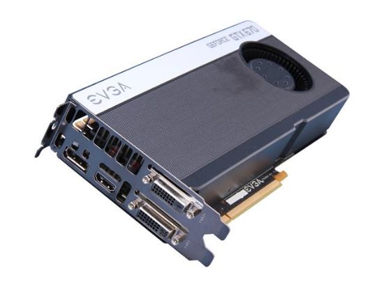 Picture of EVGA 04G-P4-2673-RX GeForce GTX 670 Superclockedand w/Backplate 4GB 256-bit GDDR5 PCI Express 3.0 x16 HDCP Ready SLI Support Video Card