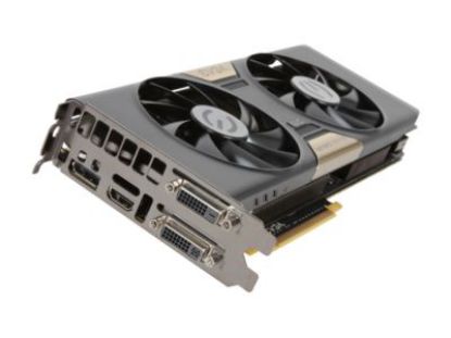 Picture of EVGA 04G P4 3774 AR GeForce GTX 770 DUAL SuperClocked 4GB 256-bit GDDR5 PCI Express 3.0 SLI Support Video Card