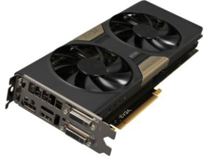 Picture of EVGA 04G P4 3776 AR GeForce GTX 770 4GB 256-bit GDDR5 PCI Express 3.0 SLI Support FTW 4GB Dual w/ ACX Cooler Video Card