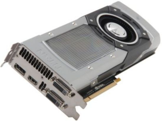 Picture of EVGA 06G-P4-2791-TR GeForce GTX TITAN SuperClocked 6GB 384-bit GDDR5 PCI Express 3.0 x16 HDCP, SLI Ready Video Card