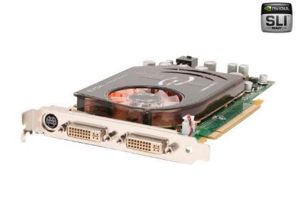 Picture of EVGA 256 P2 N636 AR GeForce 7950GT 256MB 256-bit GDDR3 PCI Express x16 HDCP Ready SLI Support Video Card