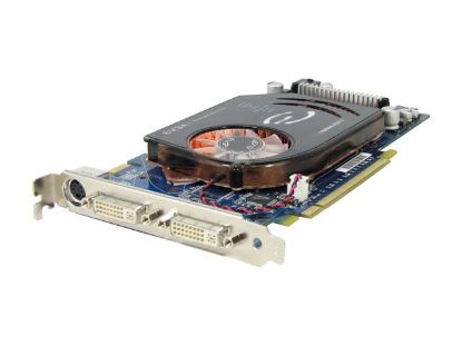 Picture of EVGA 512 P2 N637 AR GeForce 7950GT 512MB 256-bit GDDR3 PCI Express x16 SLI Support KO Superclocked Video Card