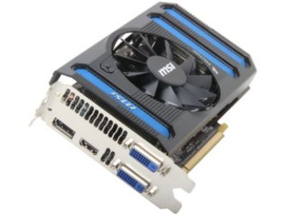 Picture of MSI N650TI 1GD5 OC BE  GeForce GTX 650 Ti BOOST 1GB 192-bit GDDR5 PCI Express 3.0 x16 HDCP Ready SLI Support Video Card